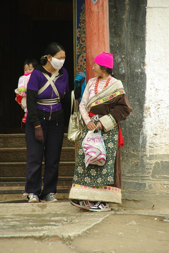 Women and Child at Labrang Monastery 