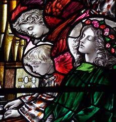 Ashbourne, Derbyshire - St Oswald's Church - Stained Glass by Christopher Whall
