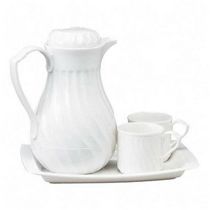 40 Ounce White Insulated Coffee Server