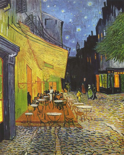 Terrasse de Cafe la Nuit-Van Gogh