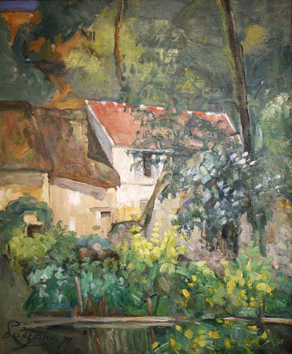 House of Père Lacroix by Paul Cézanne