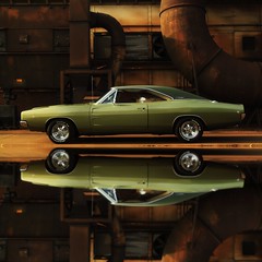 1968 Dodge Charger R/T (Full Reflection)