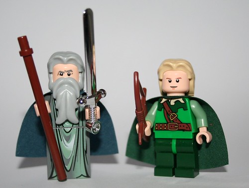 Gandalf and Legolas go (more) movie accurate