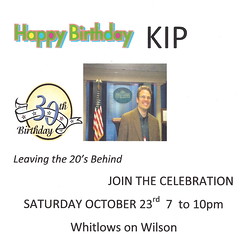 Event: Kip's 30th Birthday