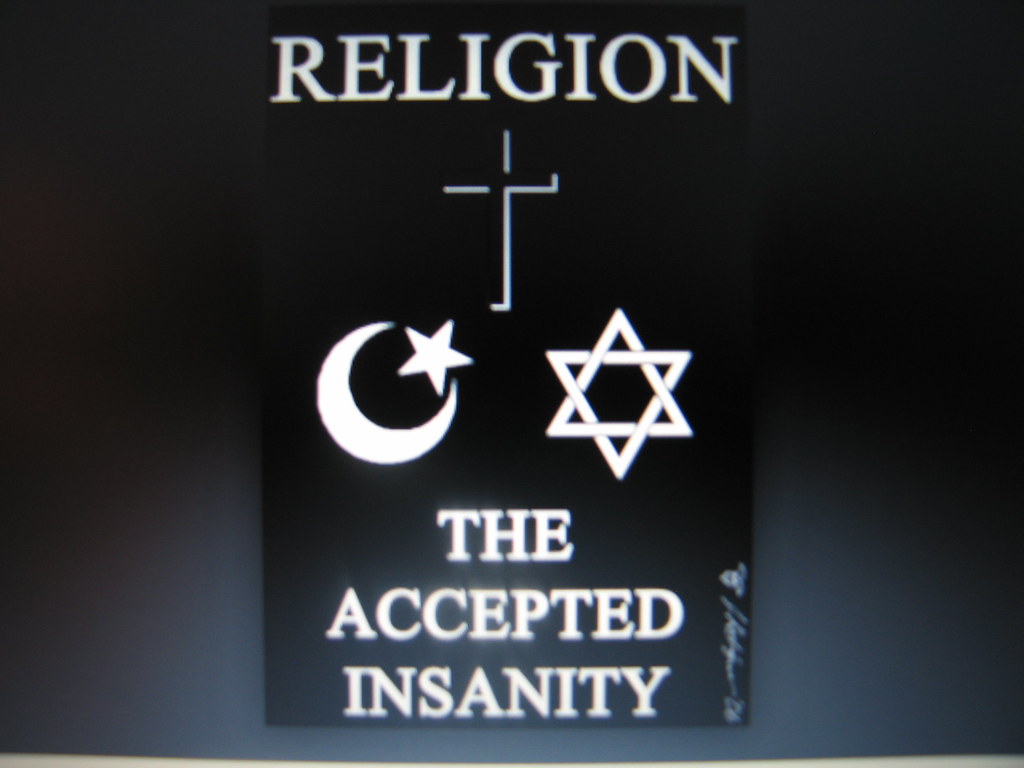 religion the accepted insanity