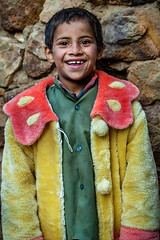Young boy in Shihara village, Yemen