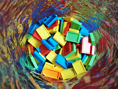Color dominoes