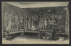 Grignan (Drôme) - Tapisserie de l'Ancien Prieuré - Mariage païen - Scène de Chevalerie