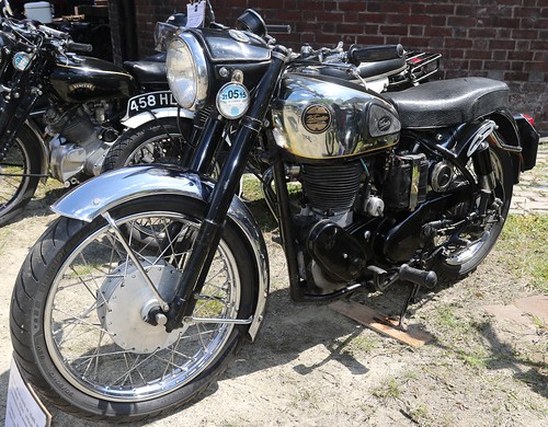 Classic Velocette Motorcycle
