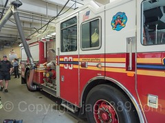 FDNY Engine 93 Fire Truck, Washington Heights, New York City