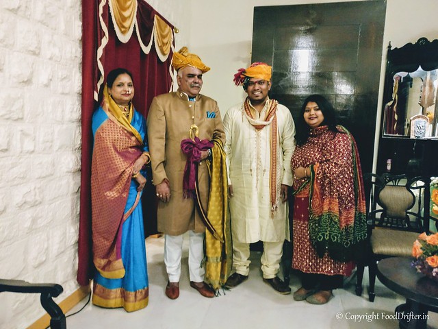 With The Maharaja and Maharani of Dhar