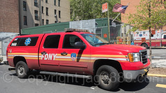 FDNY EMS 13 Vehicle, Washington Heights, New York City