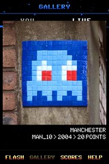 MAN_10 , Invader, Flash Invaders, street art Manchester