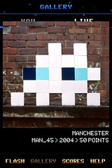 MAN_45 , Invader, Flash Invaders, street art Manchester