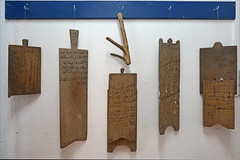 Tablettes coraniques, Bao (musée de Mayotte)