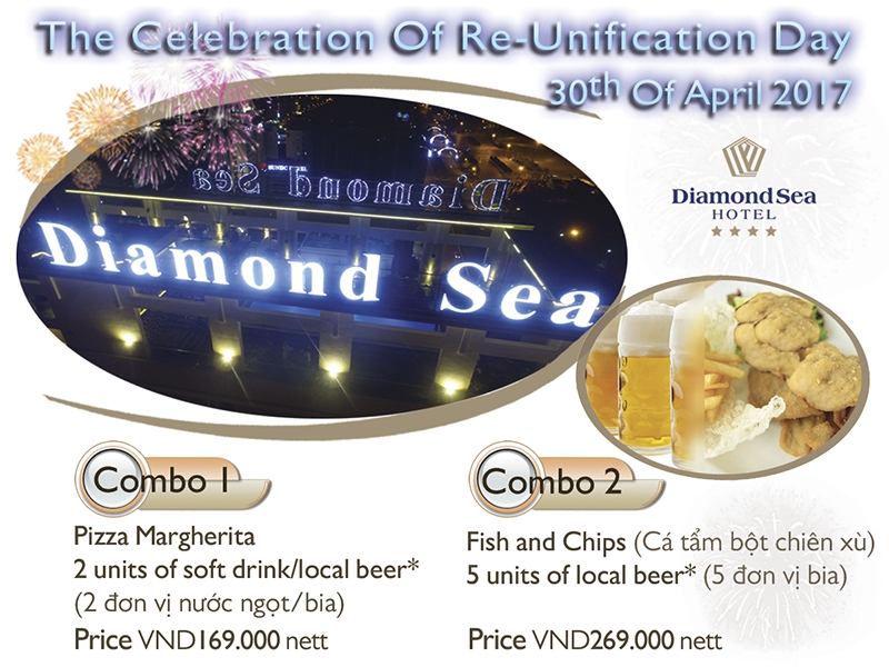 Enjoy amazing fireworks at Diamond Sea’s Sky Bar - Diamod Sea Hotel