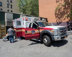FDNY Ambulance, Washington Heights, New York City