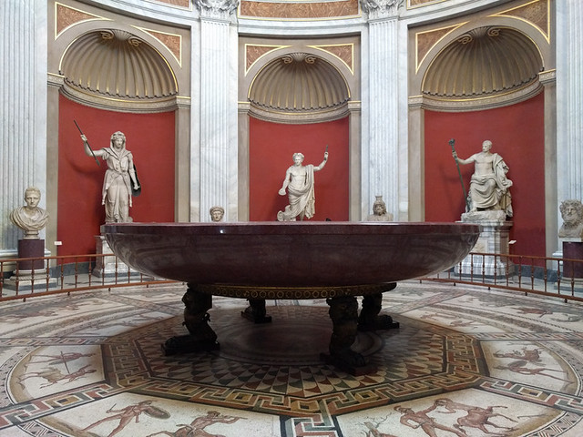 porphyry bathtub of Emperor Nero
