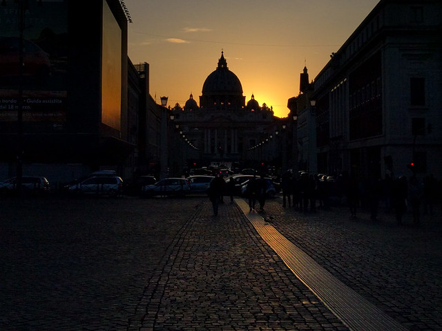 St. Peter's Basilica @ sunset