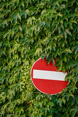 Traffic sign - Rome