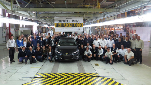 40.000 unidades de Chevrolet Cruze fabricada en Argentina
