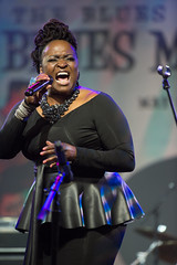 Terrie Obabi and Vanessa Collier at the Blues Music Awards