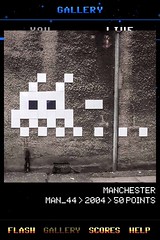 MAN_44 , Invader, Flash Invaders, street art Manchester