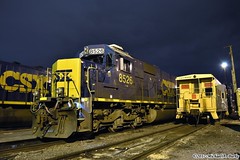 Trains at Night 