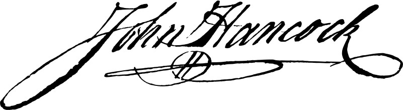 John Hancocks Signature