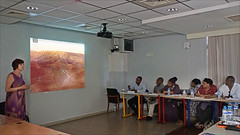 Conférence de Christine Coulange au conseil départemental (Mamoudzou, Mayotte)