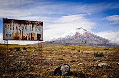 Welcome to the Cotopaxi national park - old western style
