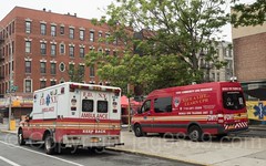 FDNY Ambulance and Mobile CPR Training Unit, Washington Heights, New York City