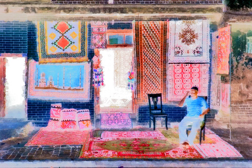 China - Kashgar - Carpet Shop - 103bb