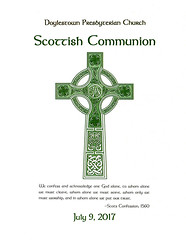 Scottish Communion - 2017