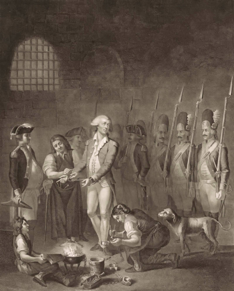 Lafayette in prison