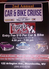 2nd Annual Tipsy's Bar & Grill Car & Bike Cruise