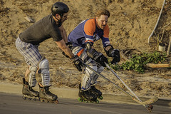 Santa Monica Beach hockey 051617