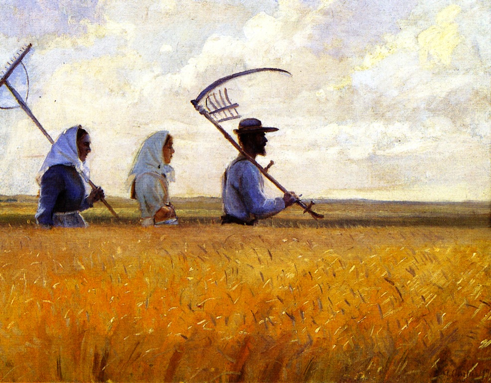 Harvest Time by Anna Ancher, 1901
