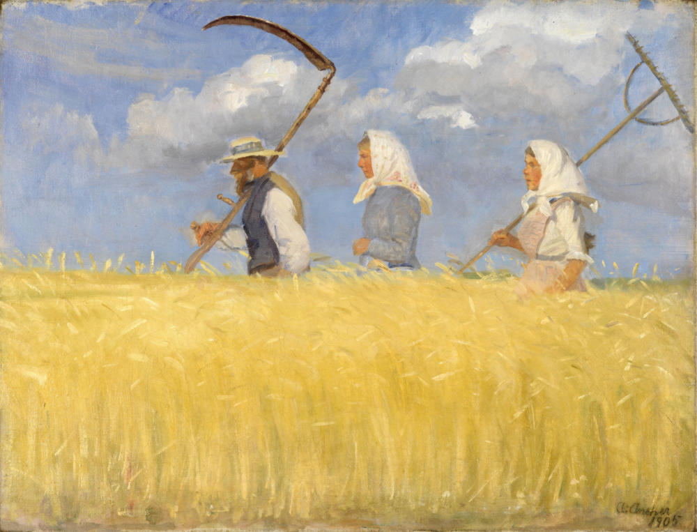 Harvesters by Anna Ancher, 1905