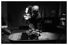 John Cage's Water Walk performed by Arthur Bruce @ Cafe Oto, London, 10th July 2017