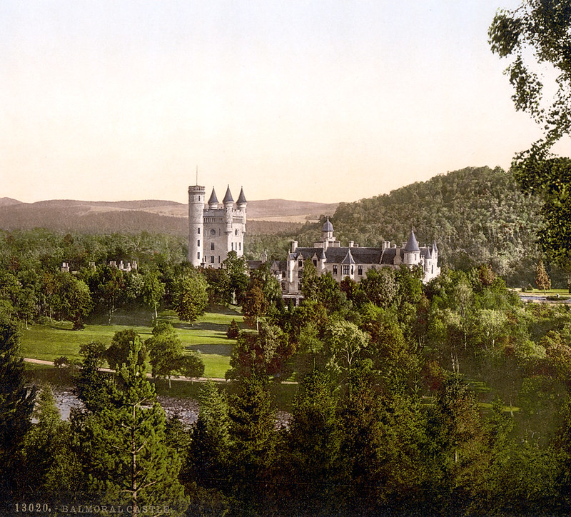 Balmoral Castle, Scotland. Late 19th century
