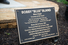 Bobby Blue Bland Statue Dedication