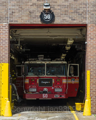 FDNY Engine 50 Fire Truck, Morrisania, Bronx, New York City
