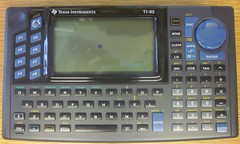 Calculator TI-92 parts