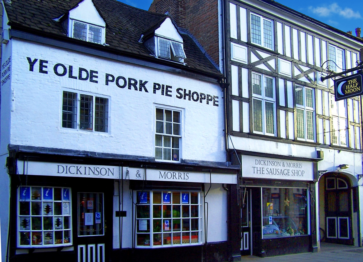 Dickensons and Morris Pie Shop Melton Moybray. Credit Russ Hamer