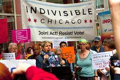 Save Our Health Care Rally Chicago 6-26-17