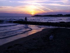Summer, sea and sunset