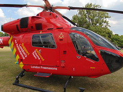 Red Helicopter of London’s Air Ambulance