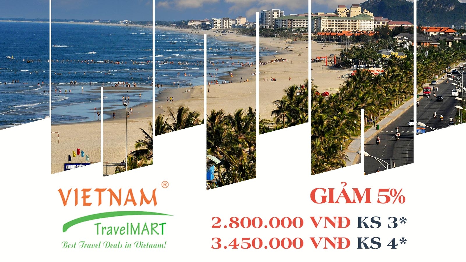 Vietnam TravelMART JSC | Giảm 5% Tour Thiên Đường Miền Trung 4N3Đ 1