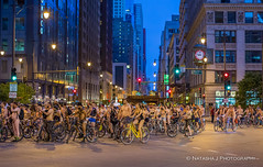 World Naked Bike Ride Chicago. June 11, 2017